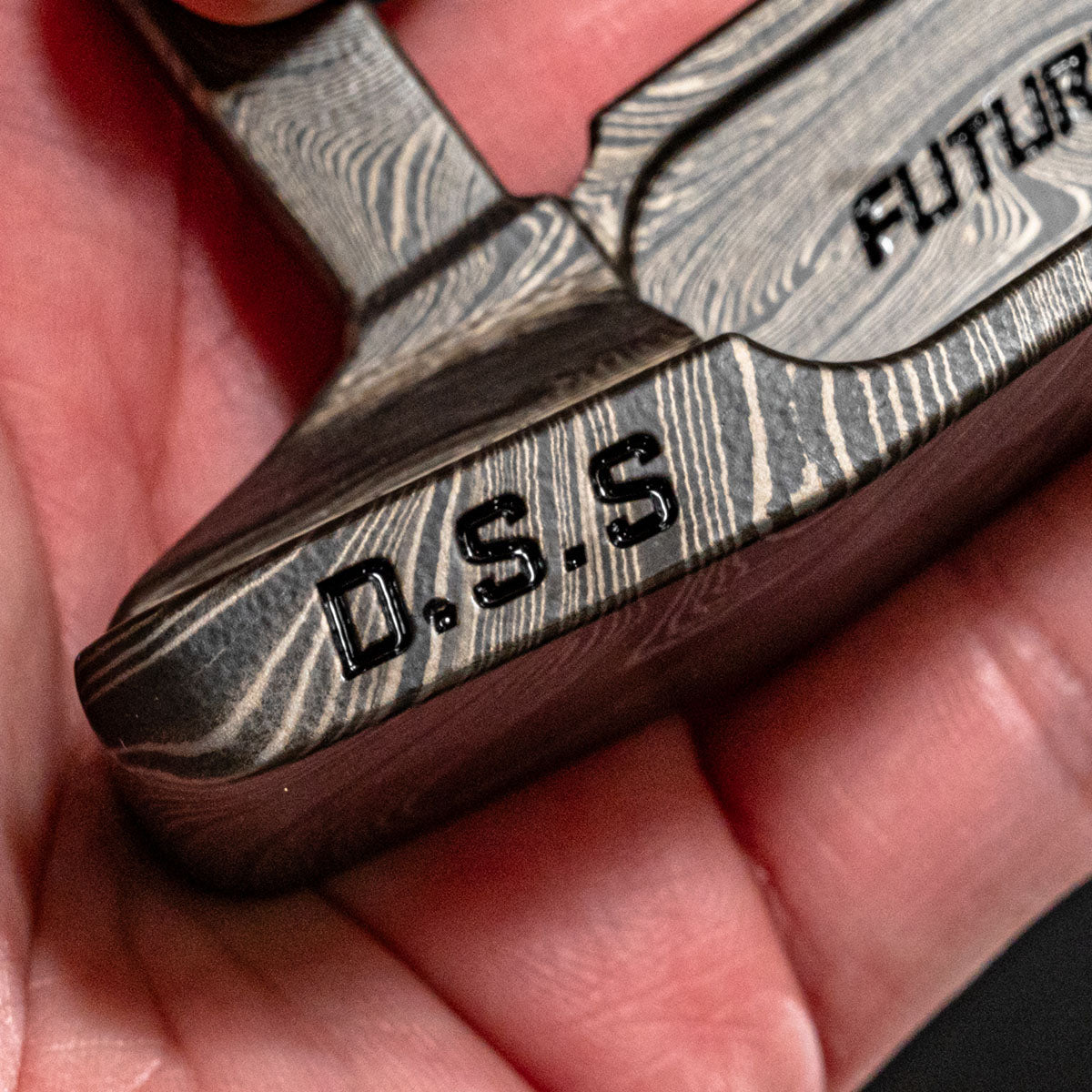 専用ページです　ダマスカスパターン高級感漂う２丁セット　キングライオンも超god D.S.S ダマスカス パター Damascus Putter